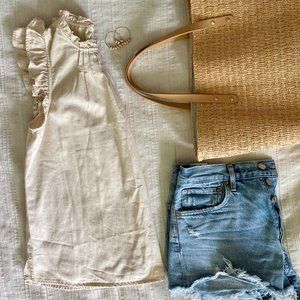 Old Navy Ruffled Sleeveless Top | NWOT | S